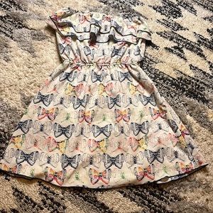 Off the shoulder butterfly dress